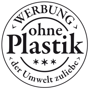 Werbung ohne Plastik